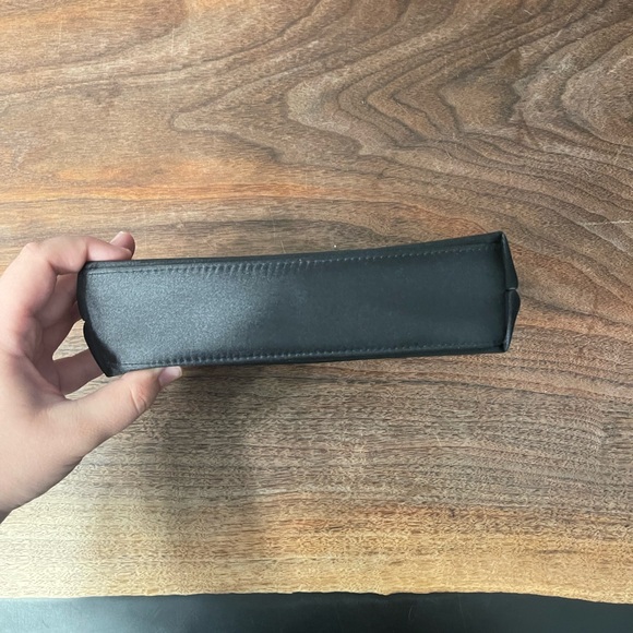 CHANEL PARFUMS BLACK SATEEN COSMETIC BAG New in box! 📦 - Picture 7 of 10